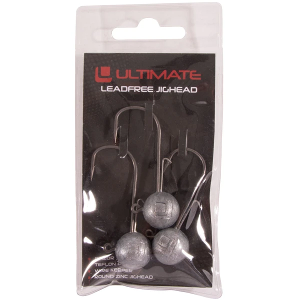 Ultimate Lead Free Jighead 4/0 10.5g 3pcs 3 Ultimate Lead Free Jighead 4/0 10.5g 3pcs