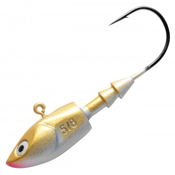 Berkley Deep Jig Bronze/Gold 21gr, 3/0 (3 Stuks) 3 Berkley Deep Jig Bronze/Gold 21gr, 3/0 (3 Stuks)