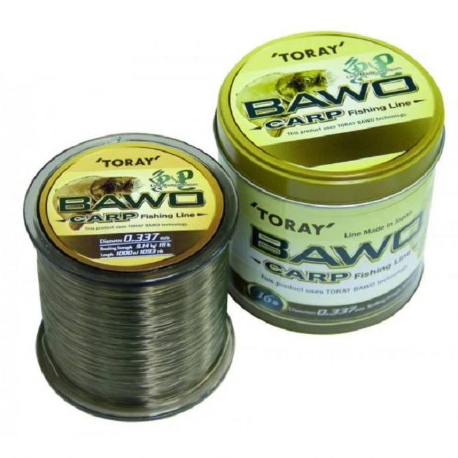 Toray Bawo Carp Monofilament (1000m) 0.337m Brown 3 Toray Bawo Carp Monofilament (1000m) 0.337m Brown
