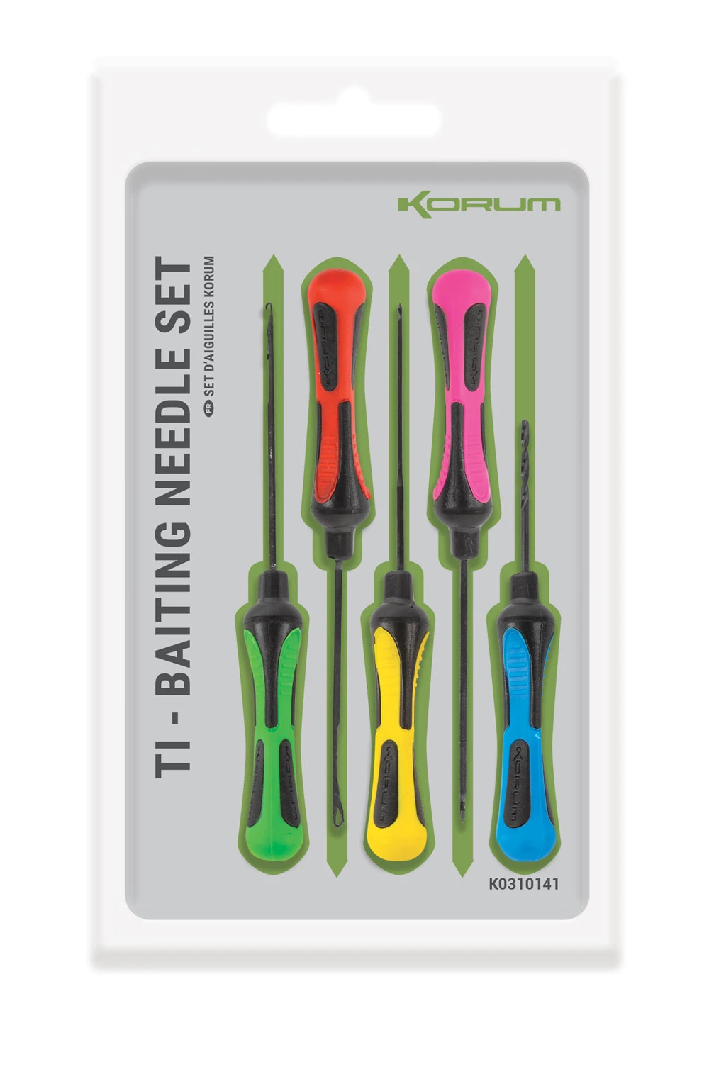 Korum Ti Baiting Needle Set 6 Korum Ti Baiting Needle Set - Afbeelding 4