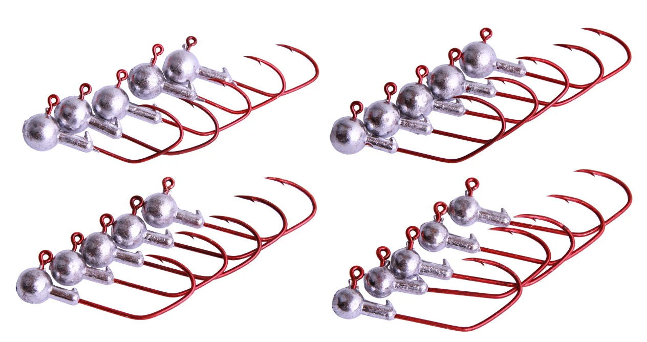 20 Stuks Behr Jigheads Haakmaat 1/0 8 20 Stuks Behr Jigheads Haakmaat 1/0 - Afbeelding 6