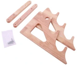 Ultimate Wooden Wall Rod Rack 3 Rods -Visser Xpert Verkoopwinkel 550261a0ec91c4f5