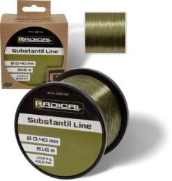 Radical Substantil Line Nylon Transparent Green 0,40mm 816m