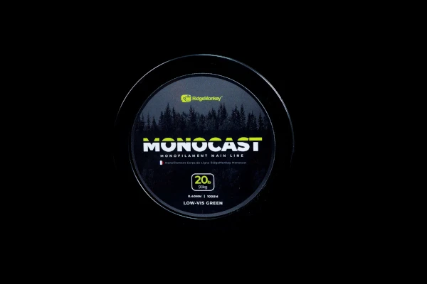 RidgeMonkey MonoCast Monofilament Main Line 0,40mm 20lb/9,1kg 1000m 4 RidgeMonkey MonoCast Monofilament Main Line 0,40mm 20lb/9,1kg 1000m - Afbeelding 2