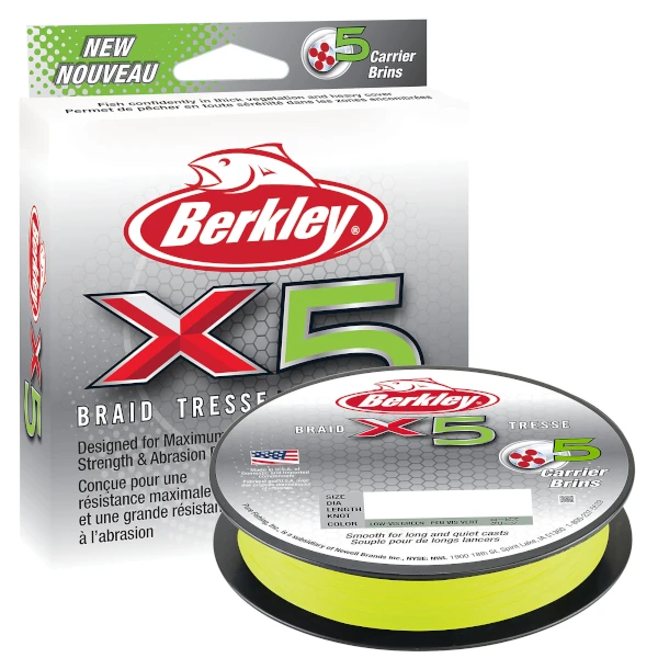 Berkley X5 Braid Flame Green 300m 0,20mm 20,6kg 3 Berkley X5 Braid Flame Green 300m 0,20mm 20,6kg