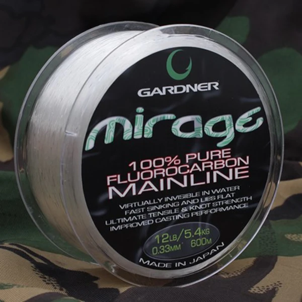 Gardner Mirage Fluorocarbon Mainline 0,35mm 3 Gardner Mirage Fluorocarbon Mainline 0,35mm