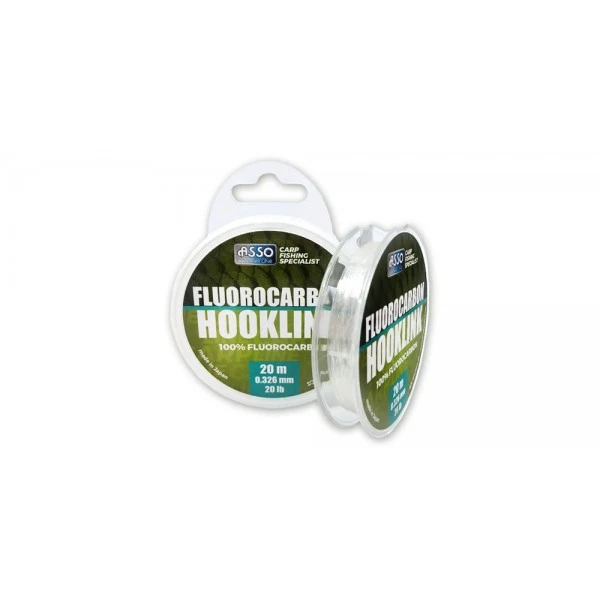 Asso Fluorocarbon Hooklink (20m) 0.28mm 3 Asso Fluorocarbon Hooklink (20m) 0.28mm