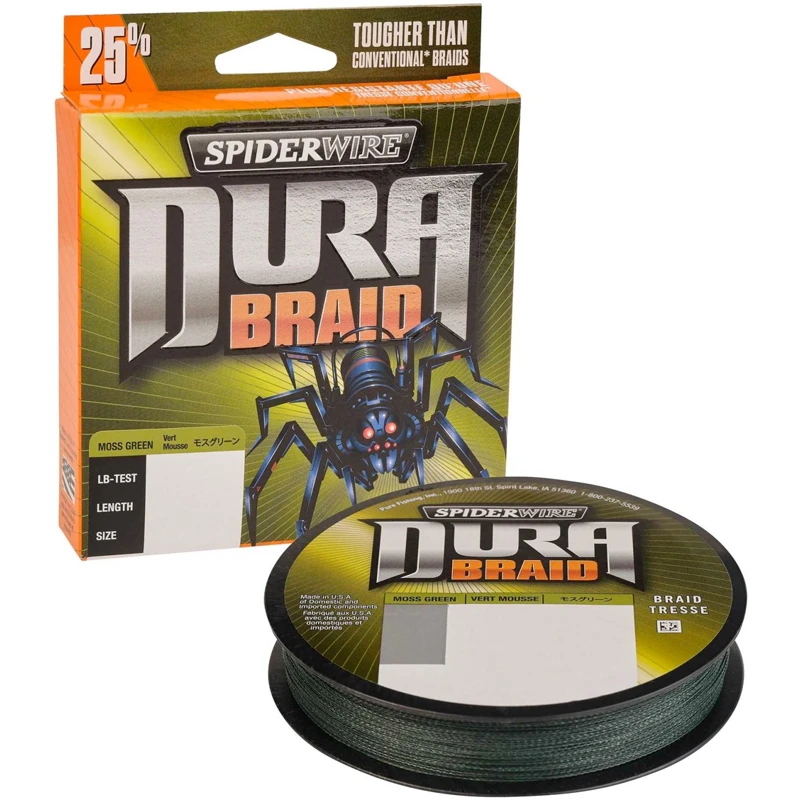 SpiderWire SPW DURABRAID 0.41mm 135m Moss Green 3 SpiderWire SPW DURABRAID 0.41mm 135m Moss Green