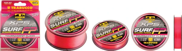 Trabucco XPS Surf Fluoro Power 0,251mm 8,4kg/18,4lb (300m) 3 Trabucco XPS Surf Fluoro Power 0,251mm 8,4kg/18,4lb (300m)