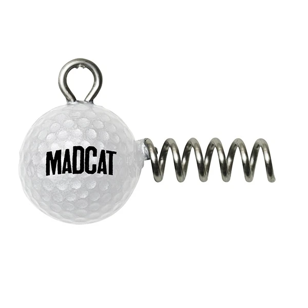 Madcat Golf Ball Screw-In Jighead 60g (2pcs) 3 Madcat Golf Ball Screw-In Jighead 60g (2pcs)