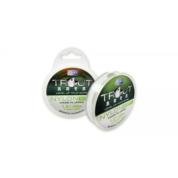 Asso Trout Area Nylon Soft (100m) 0.128mm 3 Asso Trout Area Nylon Soft (100m) 0.128mm