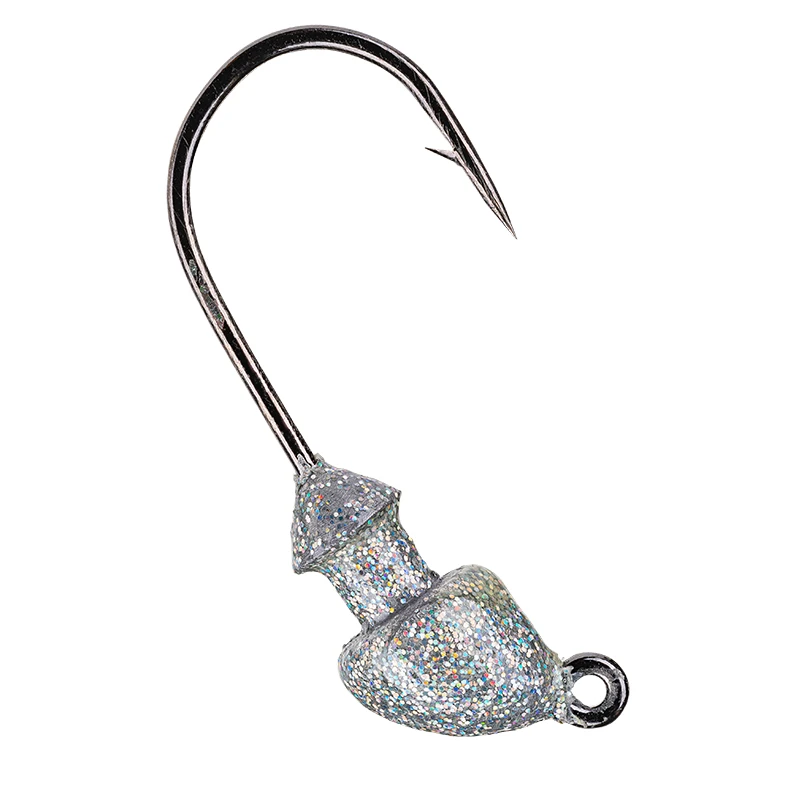 Strike King Baby Squadron Swimbait Jig Head 5,3gr Silver Bling (3 Stuks) 3 Strike King Baby Squadron Swimbait Jig Head 5,3gr Silver Bling (3 Stuks)