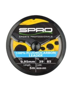 Spro 100% Fluor Carbon 5m 0,95mm/39kg -Visser Xpert Verkoopwinkel b40d24880f5e60cf