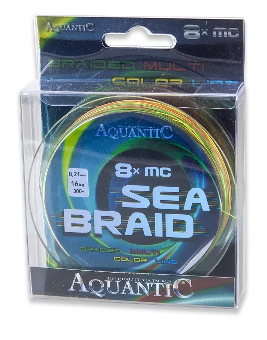 Aquantic 8x MC Sea-Braid 300m Multicolor 0,33mm 3 Aquantic 8x MC Sea-Braid 300m Multicolor 0,33mm