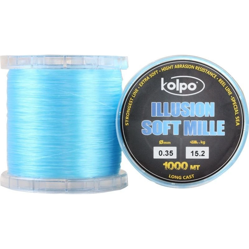 Kolpo Illusion Soft 0,40mm/19,8kg (1000m) Long Cast Sea 3 Kolpo Illusion Soft 0,40mm/19,8kg (1000m) Long Cast Sea