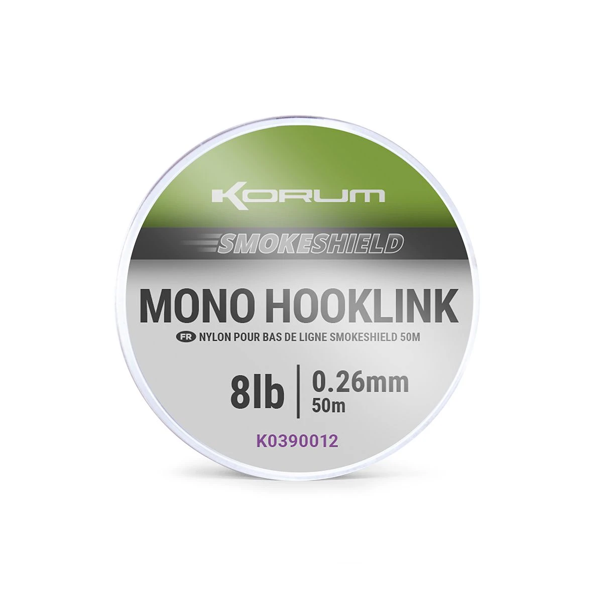 Korum Smokeshield Mono Hooklink 8lb/0,26mm (50m) 5 Korum Smokeshield Mono Hooklink 8lb/0,26mm (50m) - Afbeelding 3
