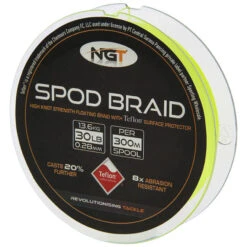 NGT Teflon Coated Floating Spod Braid 30lb 300m Fluo Yellow 5 NGT Teflon Coated Floating Spod Braid 30lb 300m Fluo Yellow -Visser Xpert Verkoopwinkel cf41530447c9db6a