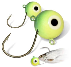 Quantum 20g Mr. Pike Fire-Ball Jighead Firetiger 2pcs