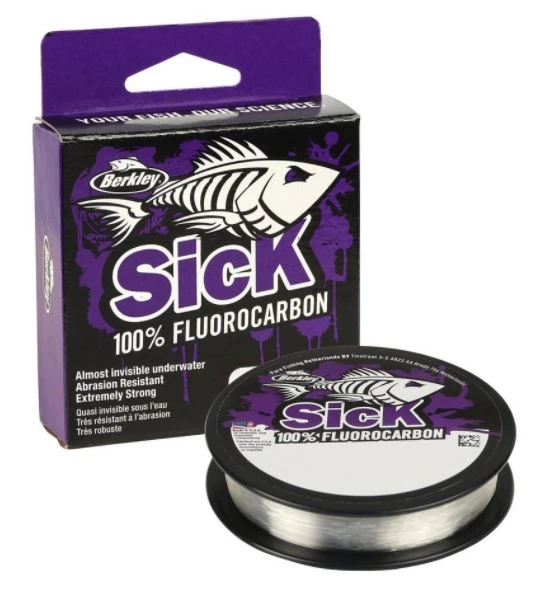 Berkley Sick Fluorocarbon Leader Clear 50m 0,40mm (12,6kg/27lb) 3 Berkley Sick Fluorocarbon Leader Clear 50m 0,40mm (12,6kg/27lb)