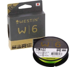 Westin W6 8 Braid Lime Punch Gevlochten Lijn 135m 0,33mm 24,9kg