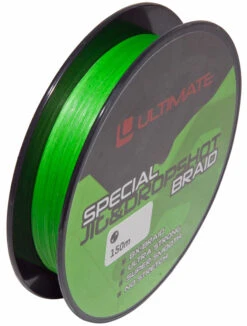 Ultimate Special Jig & Dropshot Braid Fluo Green 0,10mm 5kg 150m