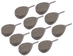 NGT Gecoat Camo Lood Inline Flat Pear 45g (10 Stuks)
