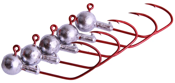 20 Stuks Behr Jigheads Haakmaat 1/0 4 20 Stuks Behr Jigheads Haakmaat 1/0 - Afbeelding 2