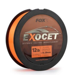 Fox Exocet Fluoro Orange Mono 0.30mm 14lb / 6.5kg (1000m)