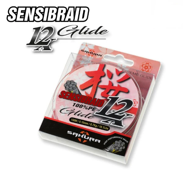 Sakura Sensibraid 12 Green 150 M - 0.12 Mm / 10kg / 22Lbs 4 Sakura Sensibraid 12 Green 150 M - 0.12 Mm / 10kg / 22Lbs - Afbeelding 2